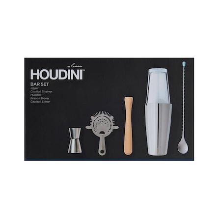 Houdini Houdini Assorted Stainless Steel Bar Tool Set H7-20405T